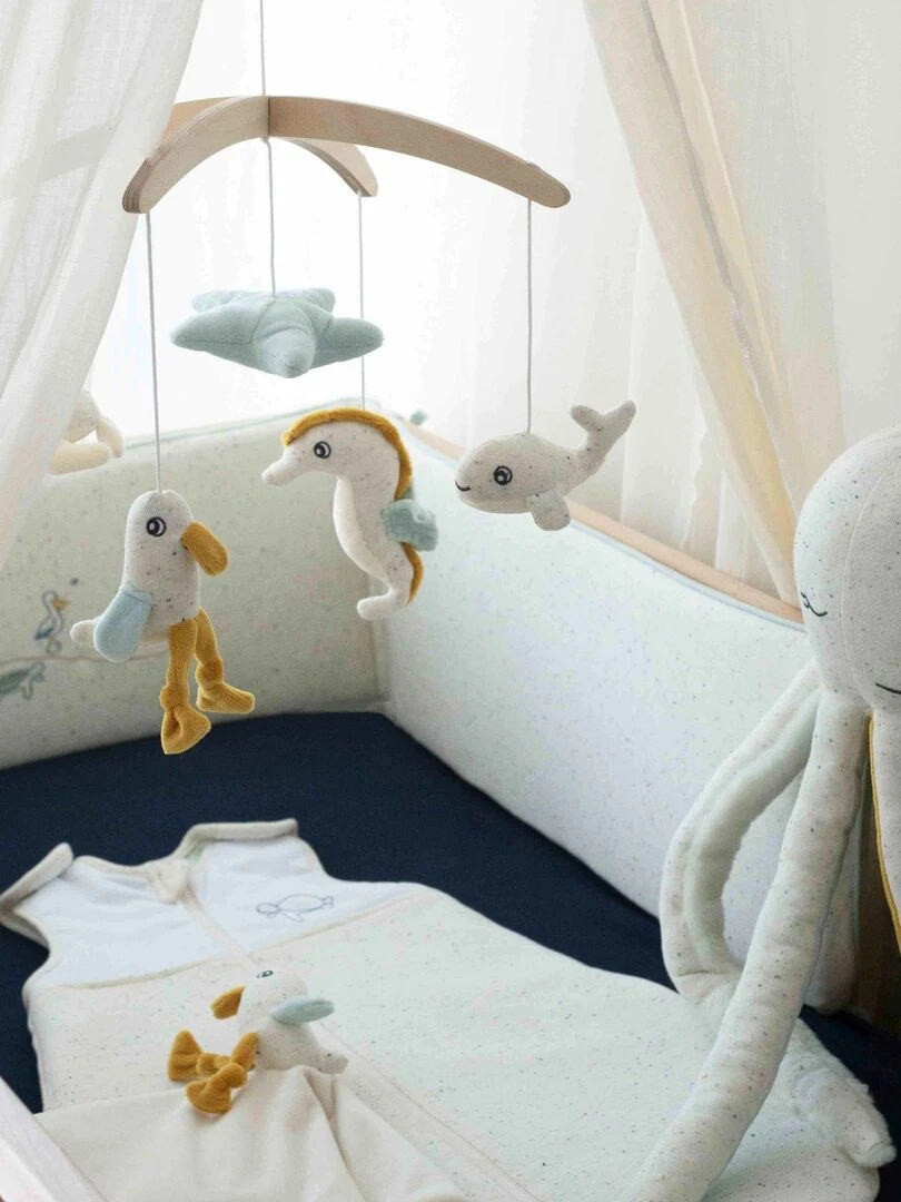 Doudou naissance bébé Trois Kilos Sept   Moutarde