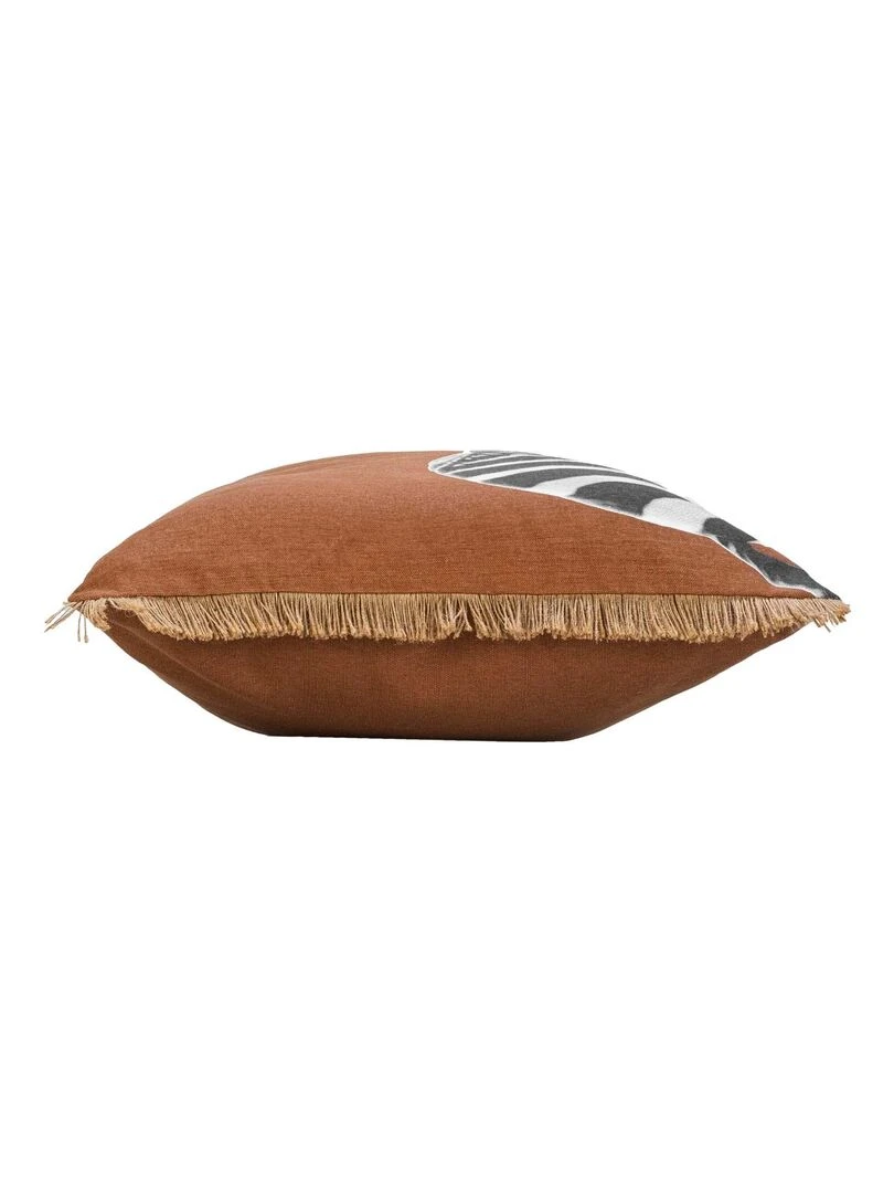 Coussin 40 x 60 cm zebre Marron