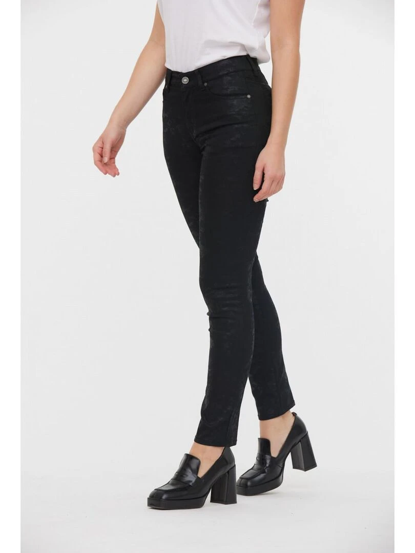 Lee Cooper   Pantalon coton slim LC135   Noir