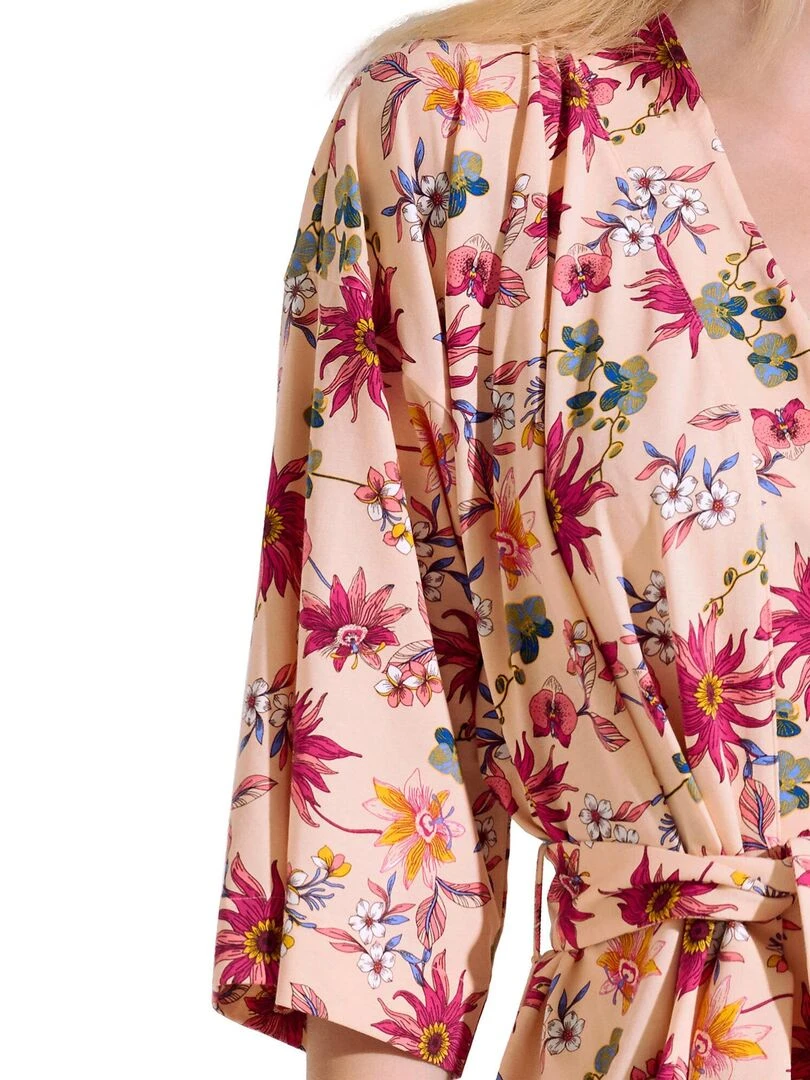 Déshabillé Flowers   Orange