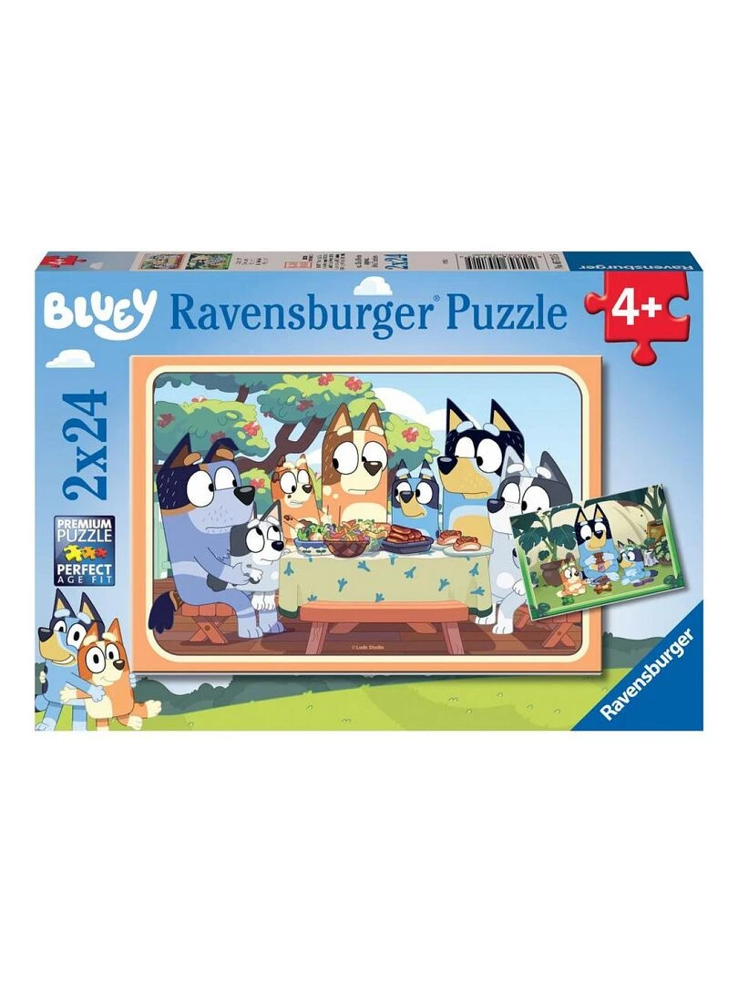 Puzzles 2x24 p c est parti avec bluey ! N/A