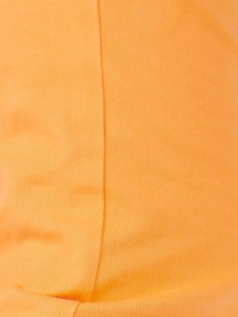 Pantalon 7/8ème boutons bas de jambes   Damart   Orange