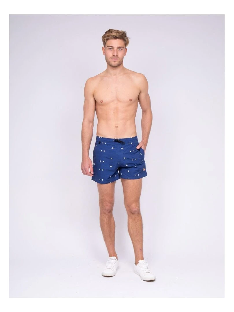 Short de bain GILSON   Bleu marine