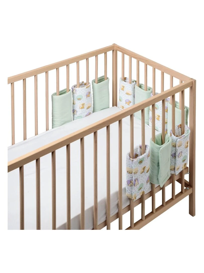 Tour de lit 10 éléments Roi Lion Cosy Time Vert tilleul