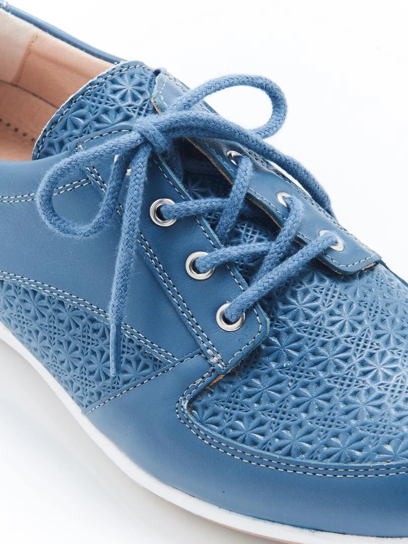 Derbies irisés à lacets Climatyl   Damart   Bleu