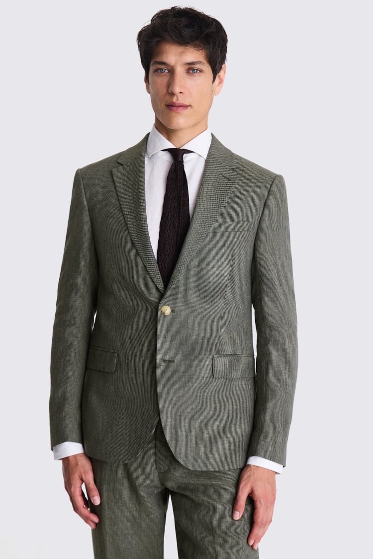 Italian Tailored Fit Black Half Lined Jacket    Buy Online at Moss