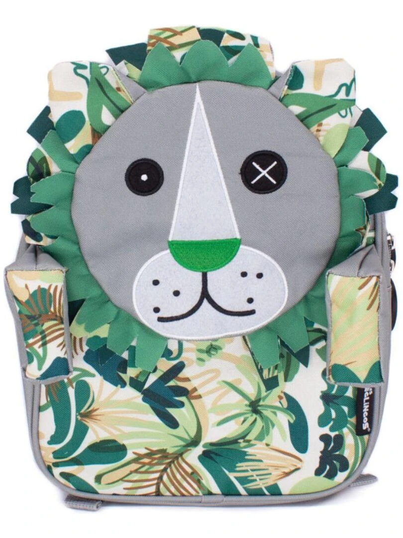 Sac à dos bébé Jélékros le lion Vert