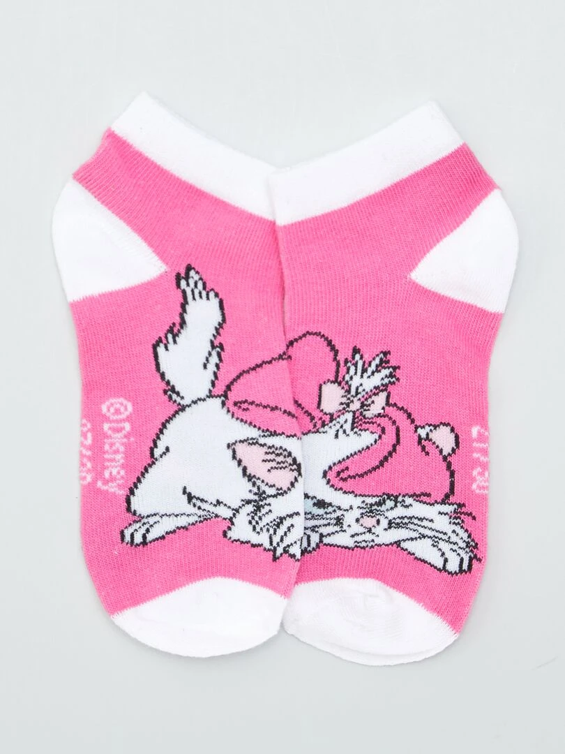 Lot de 3 paires de chaussettes 'Marie'   Rose