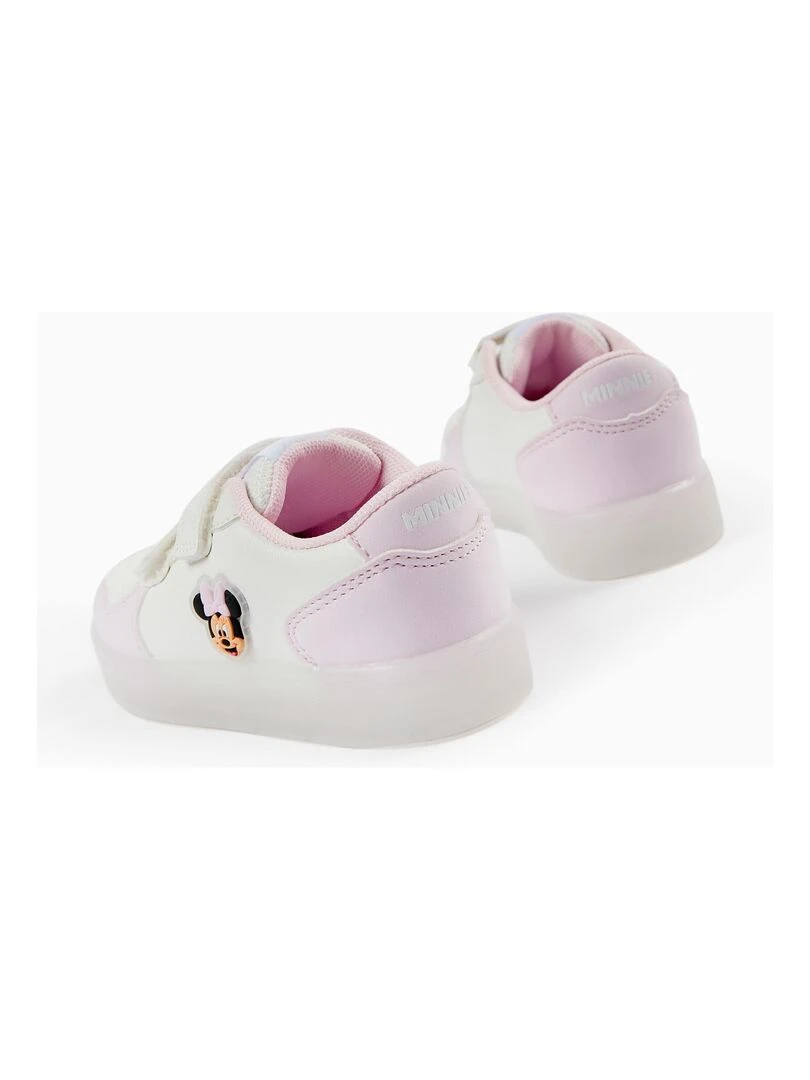 Baskets Lumineuses Bébé Fille 'Minnie'  DISNEY   Mauve