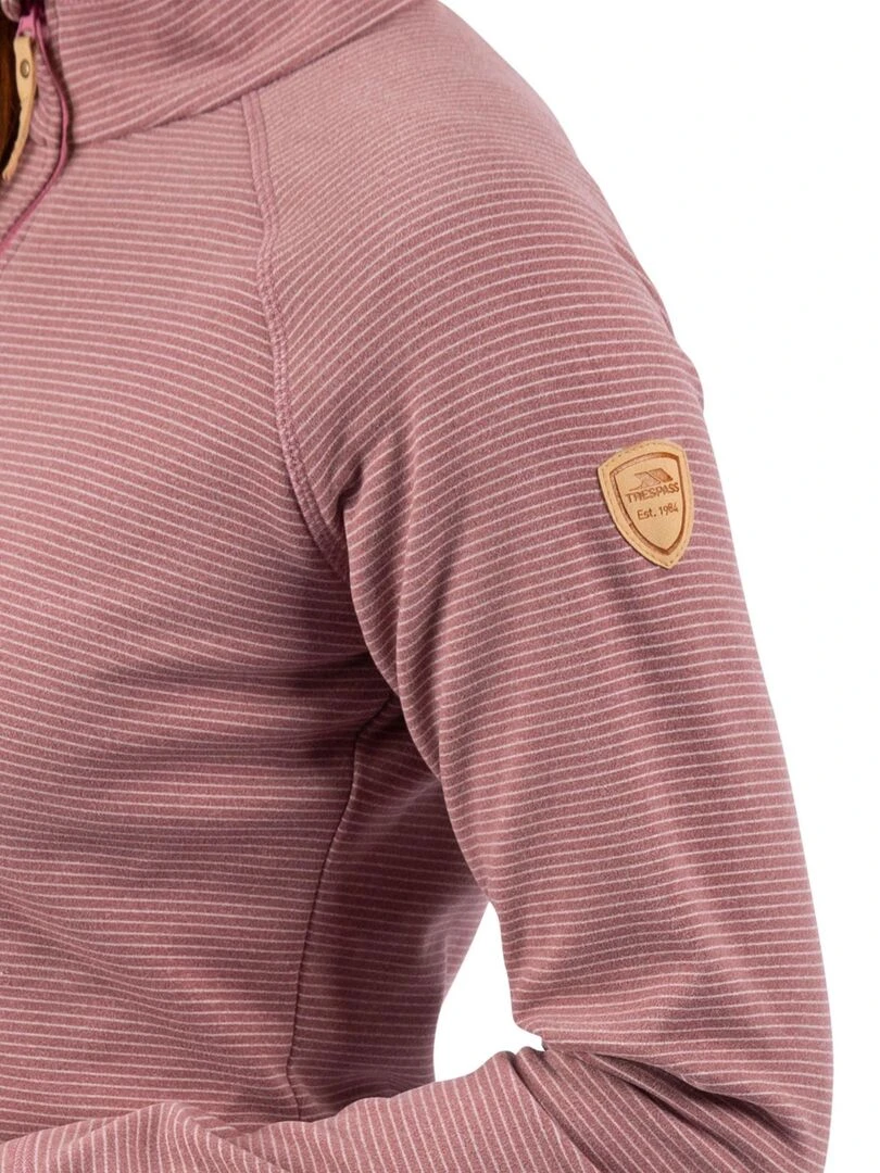 Trespass   Haut polaire OLGA   Rose pâle