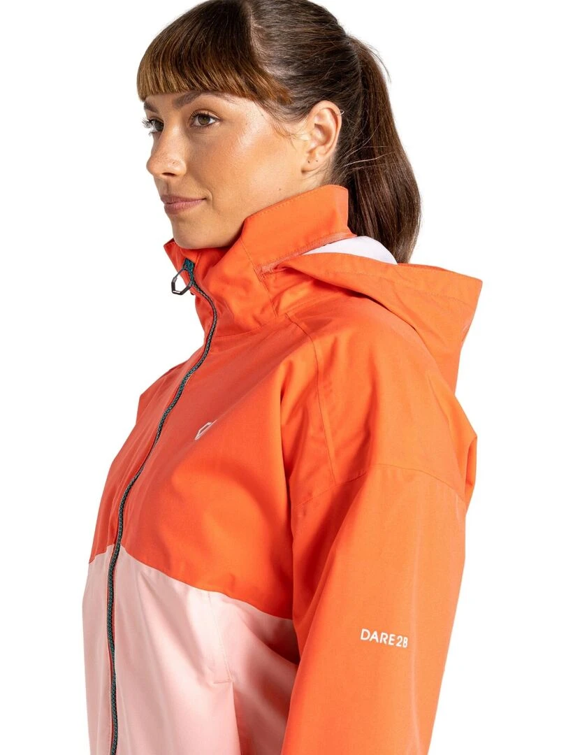 Dare 2B   Veste imperméable TRAIL   Rose pâle