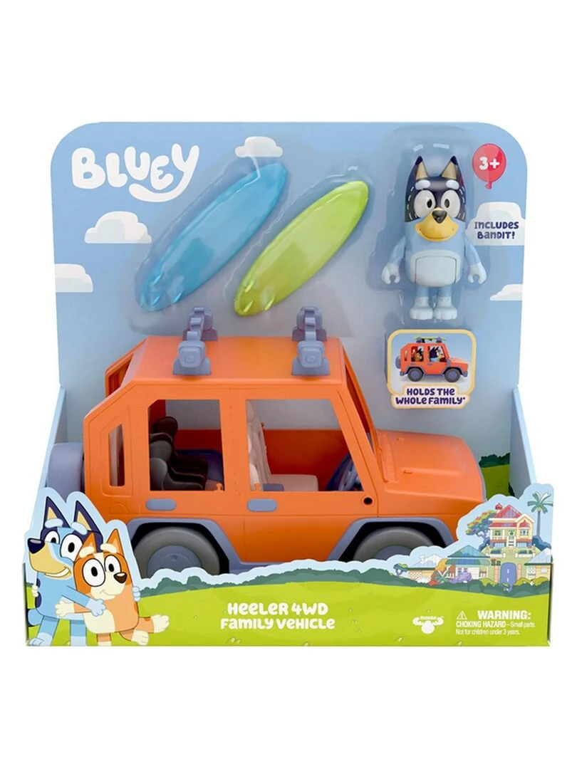 Bluey Heeler 4WD Véhicule familial Multicolore
