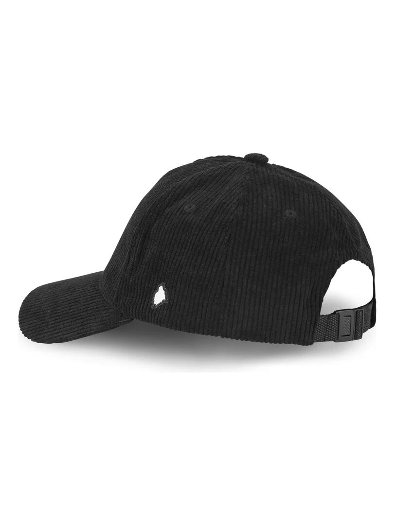 Casquette uni en velours Velvet Comme Des Loups   Noir