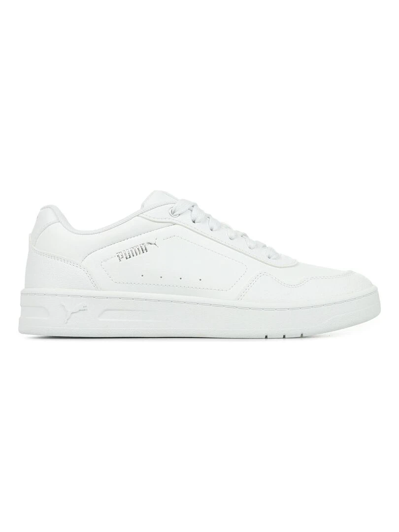 Baskets PUMA Court Classy Blanc Argenté