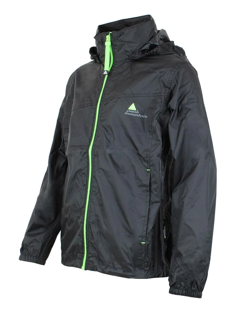 Coupe vent garçon ECARAIN   PEAK MOUNTAIN   Noir Noir