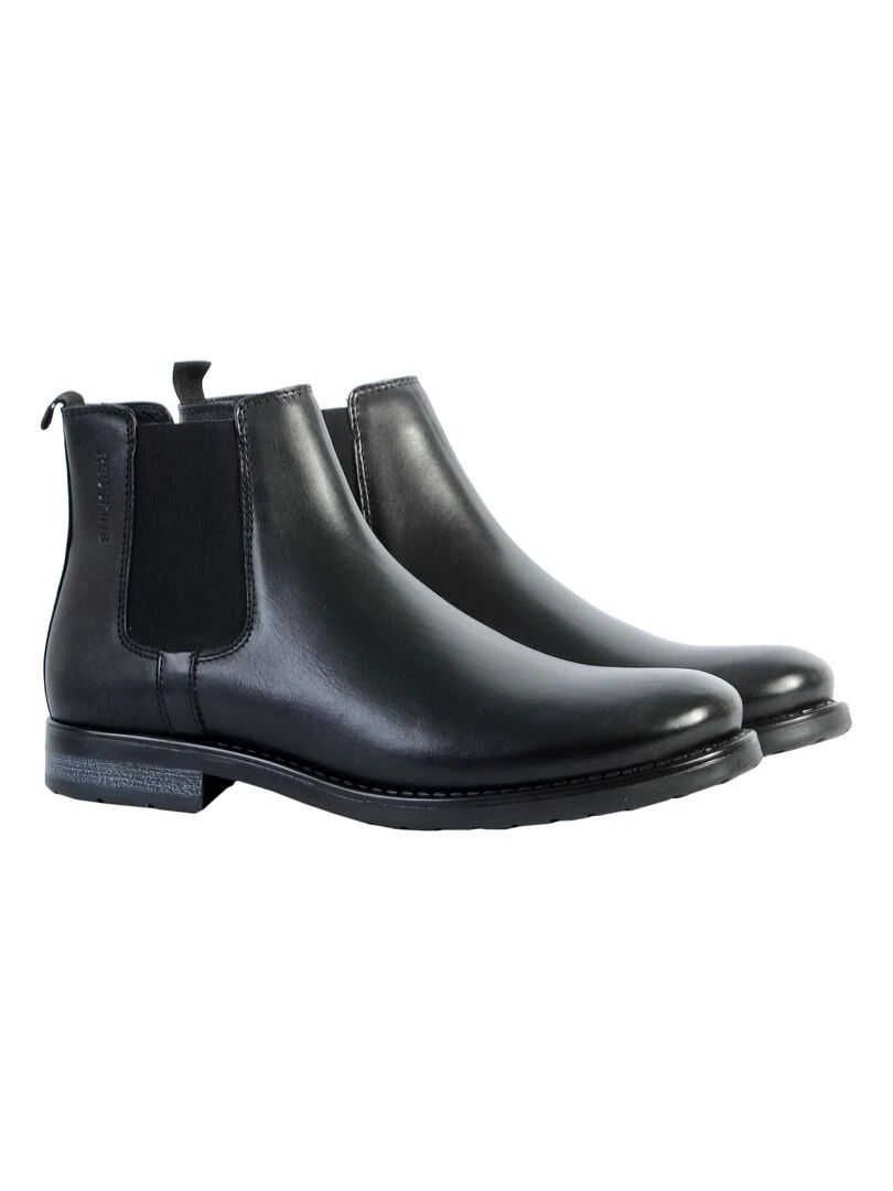 Bottines Cuir Redskins Nathan   Noir
