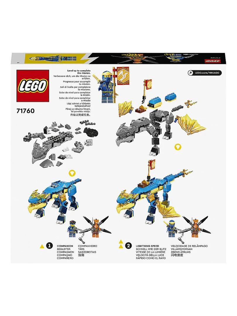 71760 Lévolution Dragon Du Tonnerre De Jay 'lego®' Ninjago®   N/A