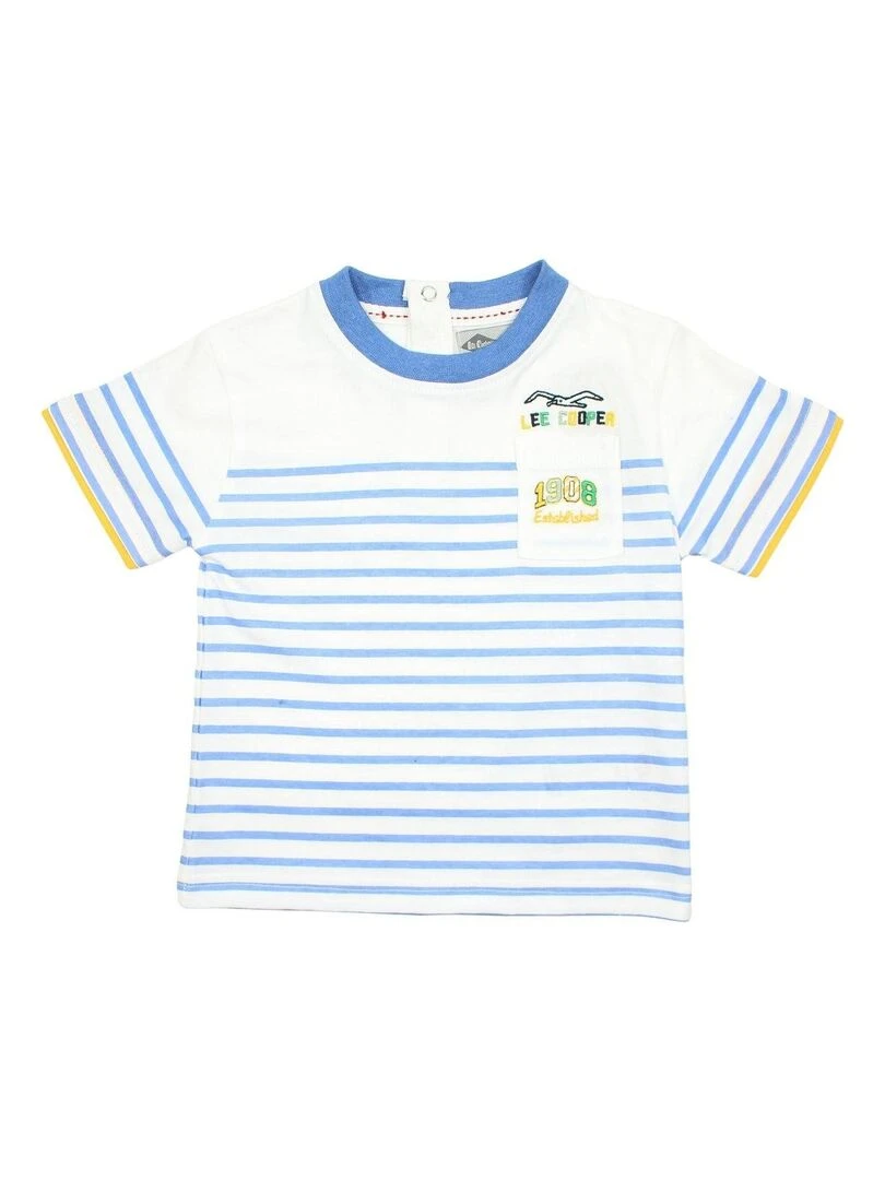 Lee Cooper   Ensemble ​​T shirt short bébé garçon Imprimé Lee Cooper   Bleu