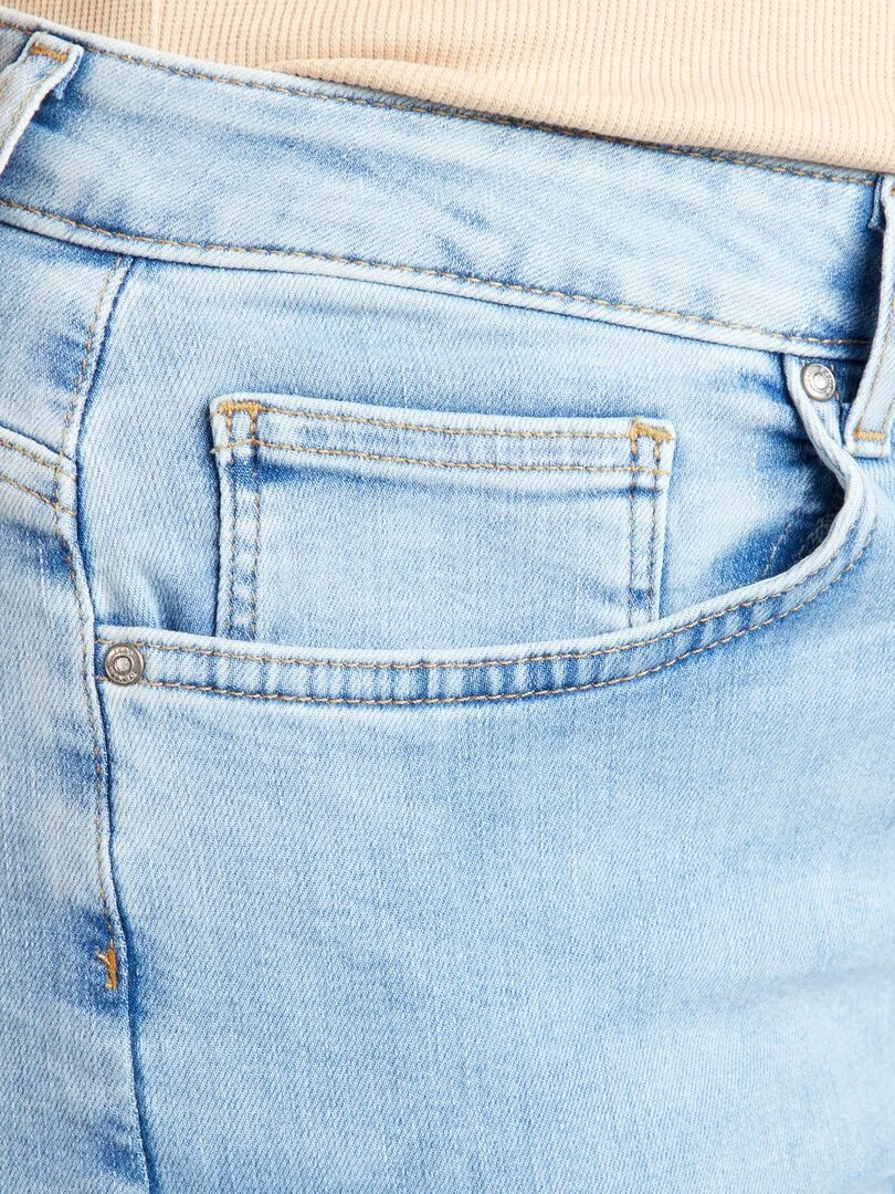 Jean large taille haute 'Only'   Bleu