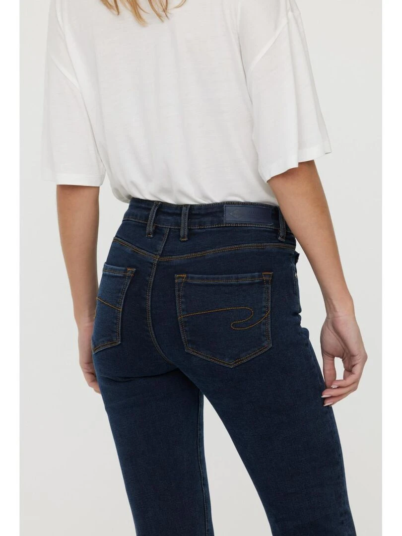 Lee Cooper   Jean coton slim LC135   Bleu Noir