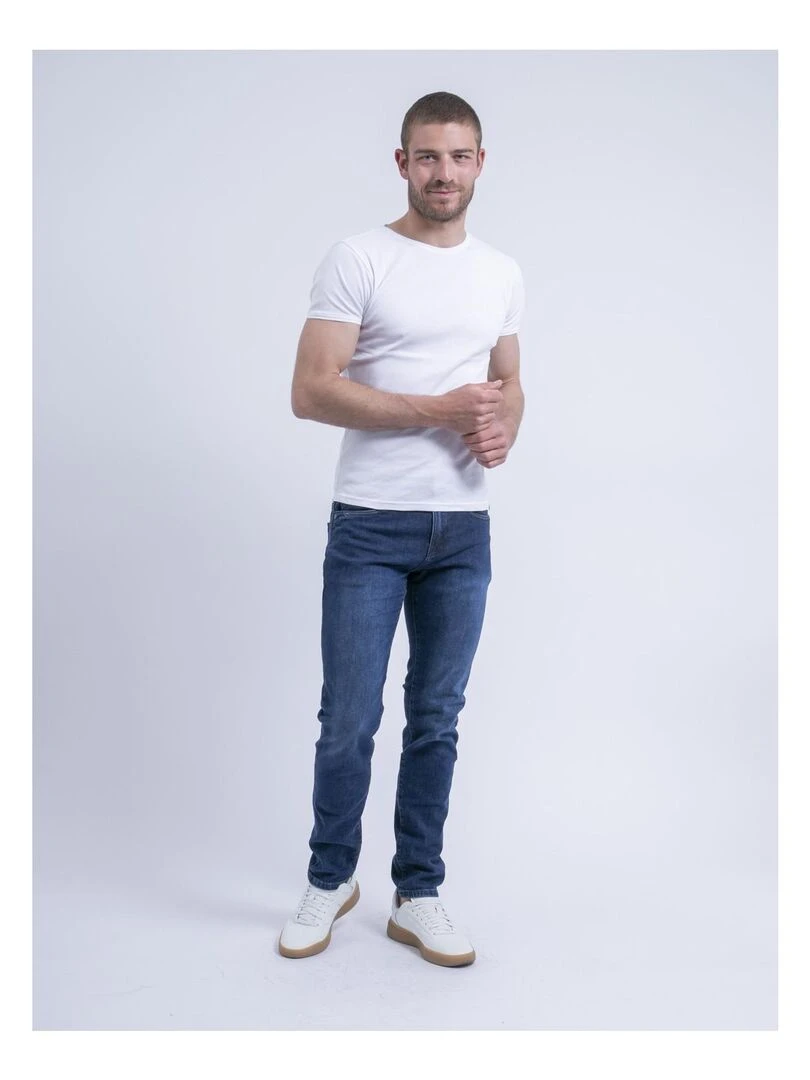 Jean coupe droite SANDOR   Bleu