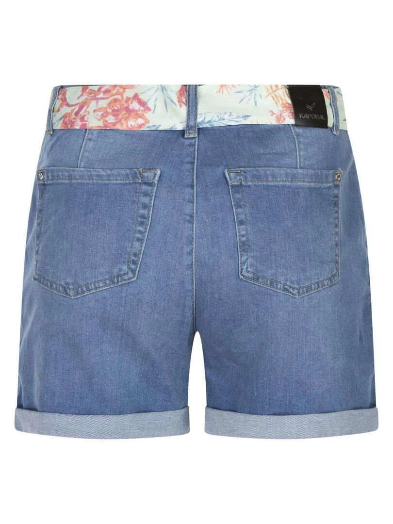 KAPORAL Short coton Bleu