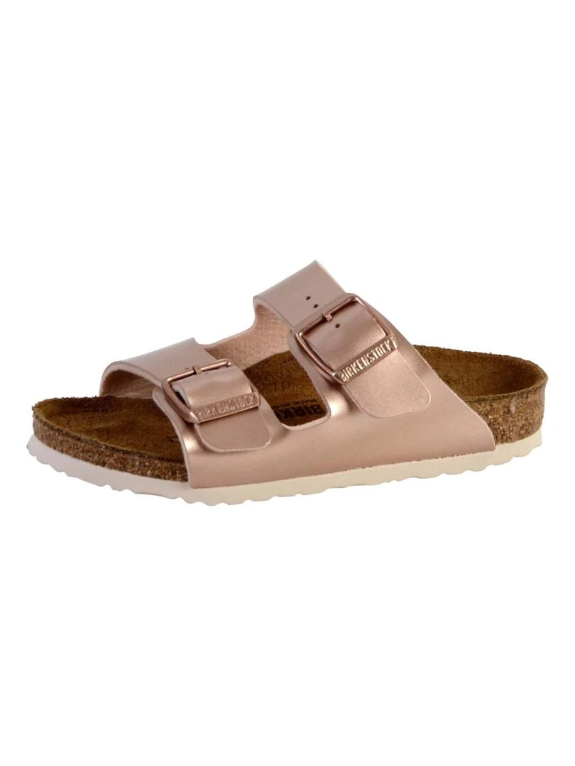 Sandales Birkenstock Arizona Birko Flor Enfant Gris