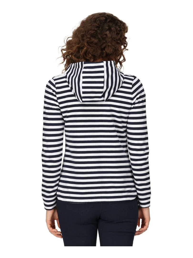 Regatta   Veste à capuche BAYLA   Bleu Bleu marine Blanc