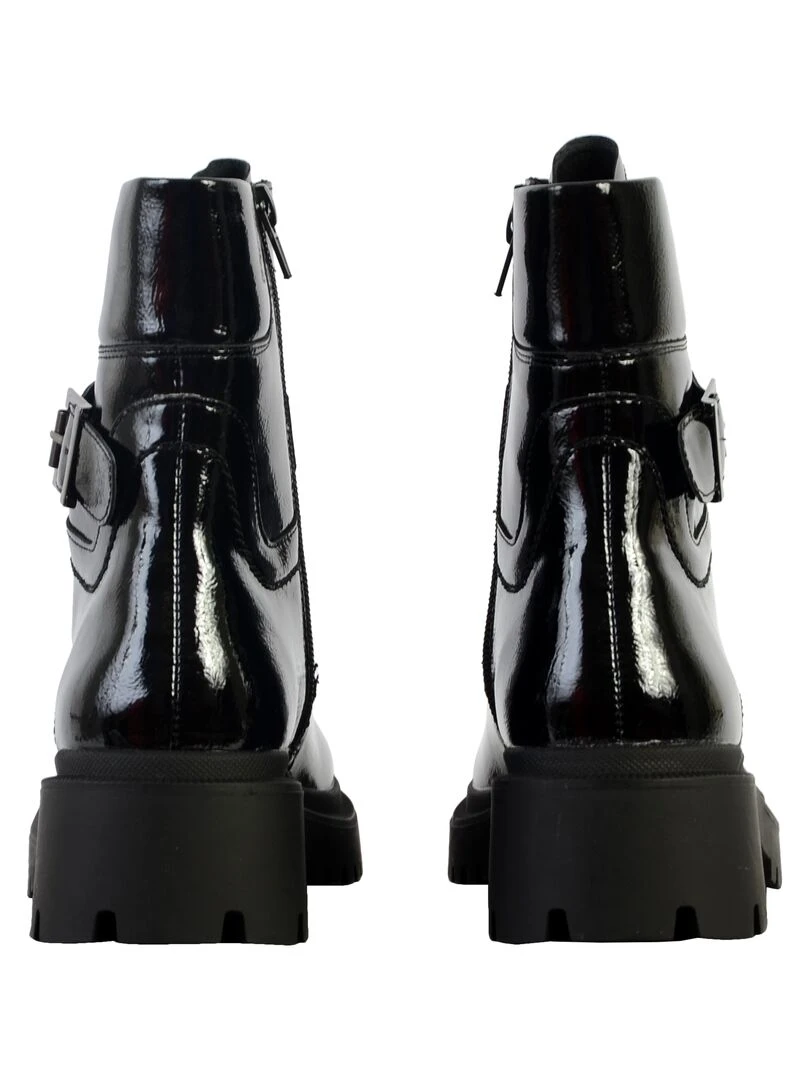 Boots Cuir The Divine Factory   Noir