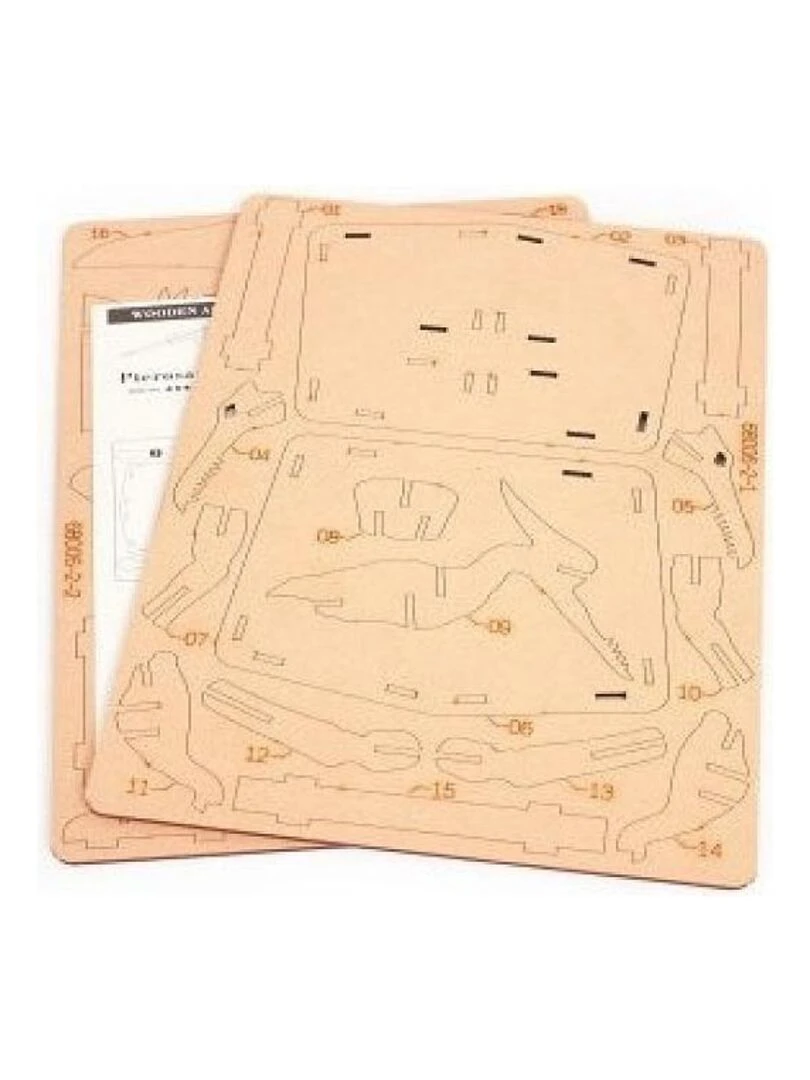 Maquette en bois 3D Pterosaure   N/A