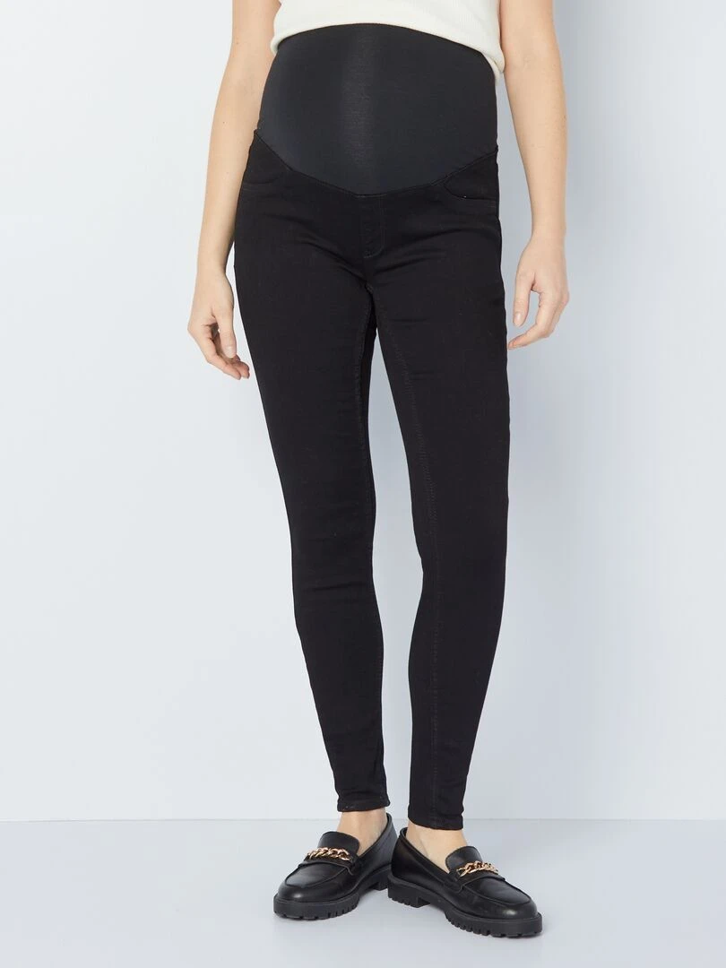 Jegging grossesse avec bandeau Noir