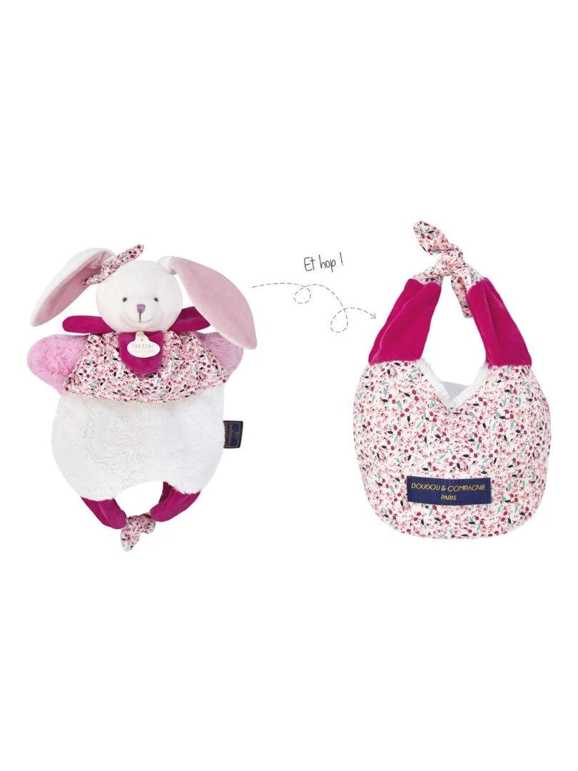 Doudou amusette 3 en 1 Lapin Les petits futés N/A