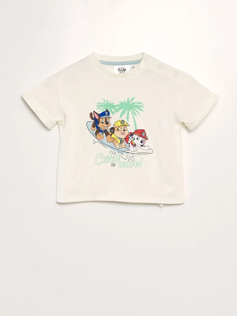 Ensemble 'Pat'Patrouille'   2 pièces   Blanc/bleu