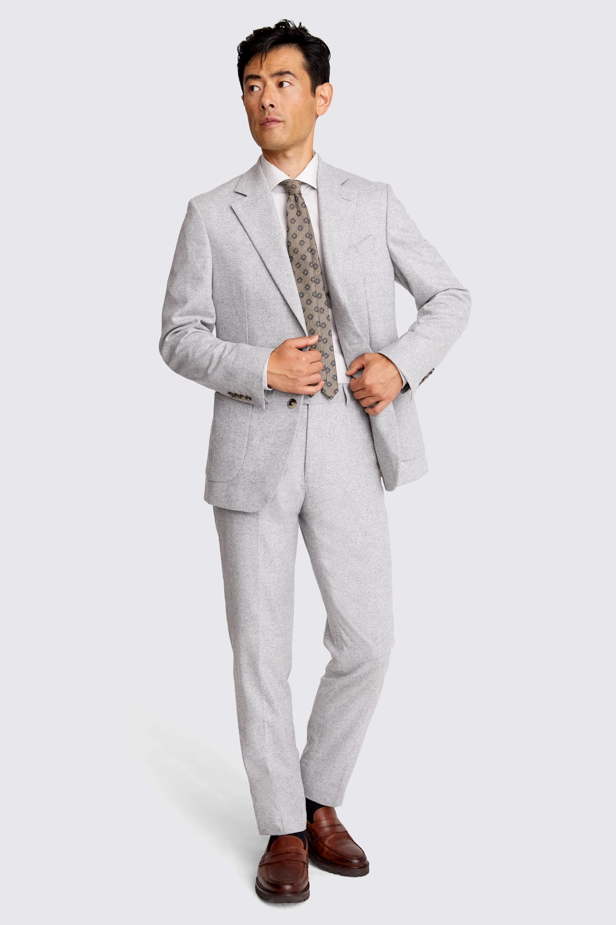 Regular Fit Grey Check Performance Jacket     Buy Online at Moss