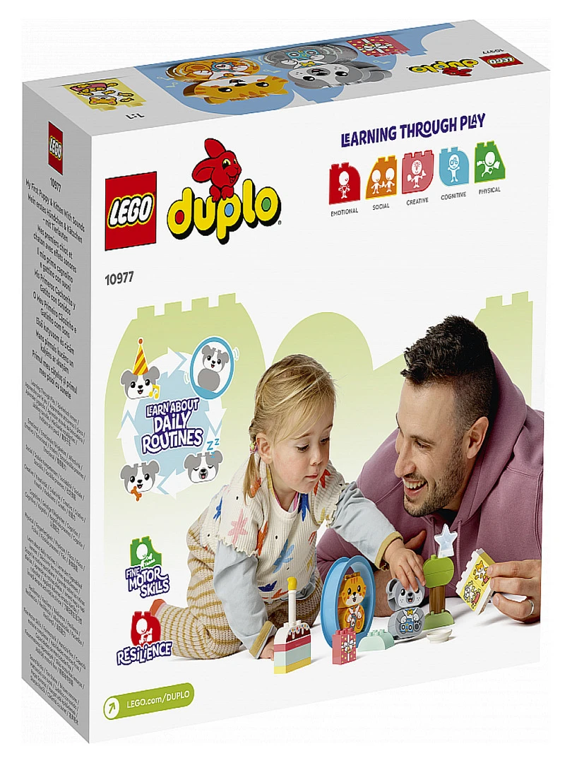 10977 Mes Premiers Chiot Et Chaton Avec Effets Sonores ® Duplo®   N/A