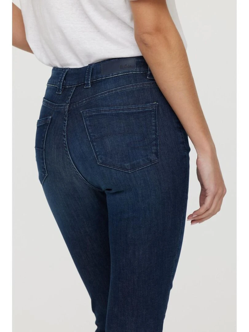 Lee Cooper   Jean coton skinny LC115   Bleu foncé
