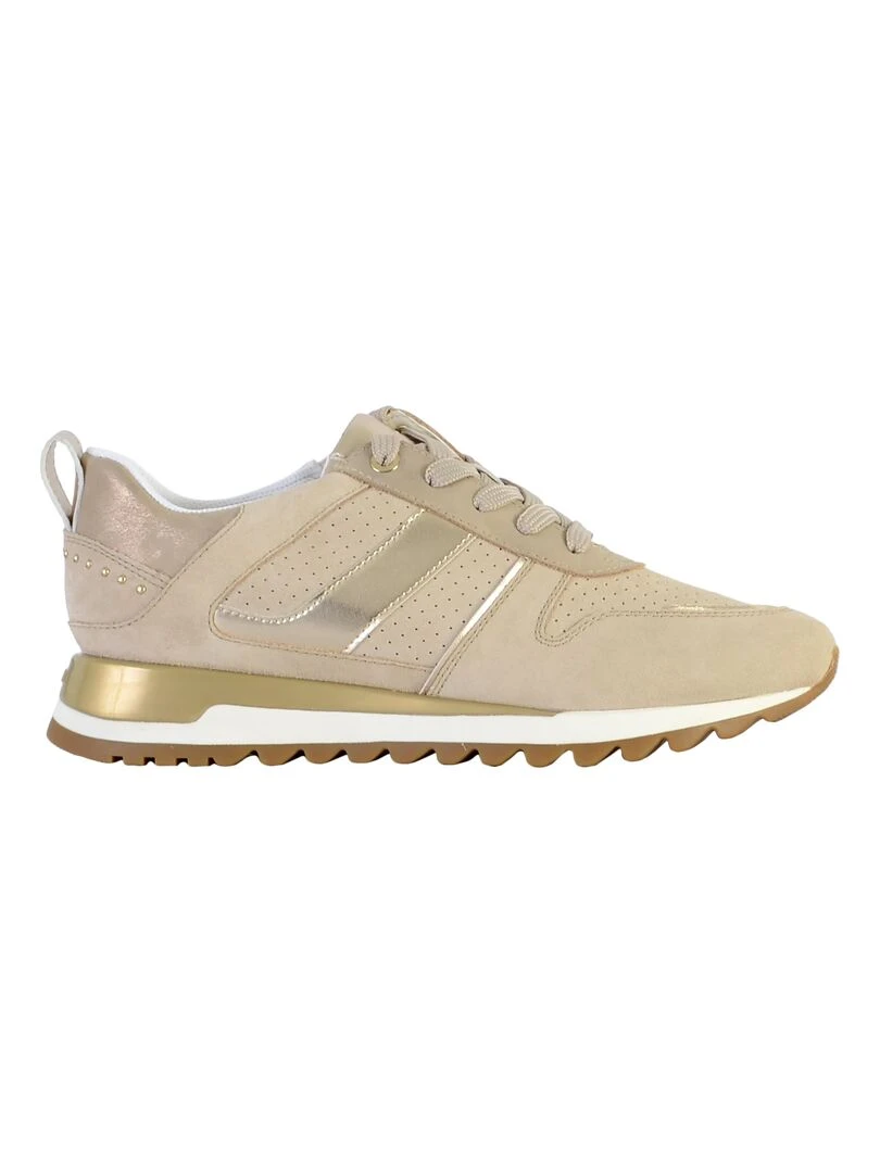 Basket Cuir Geox Tabelya D25AQA Gris