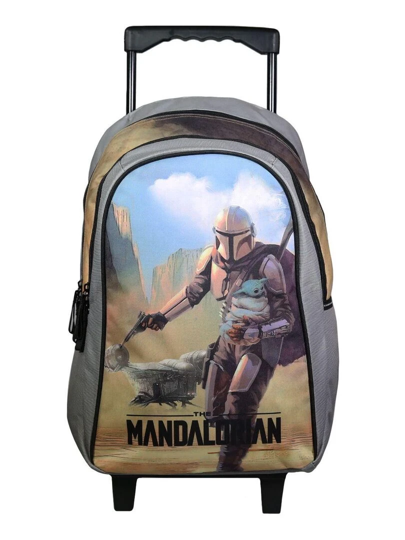 BAGTROTTER Sac à dos à roulettes Disney Star Wars / The Mandalorian Multicolore Multicolore