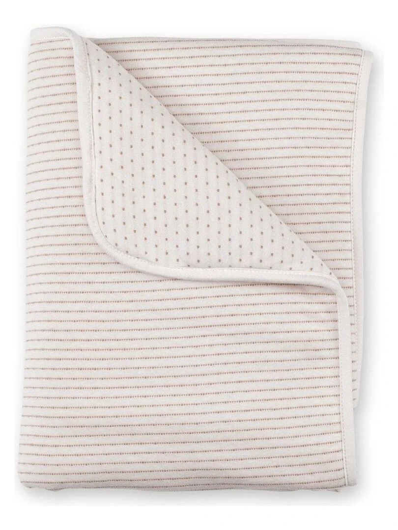 Bemini Couverture Pady twin jersey et twin jersey Beige grès