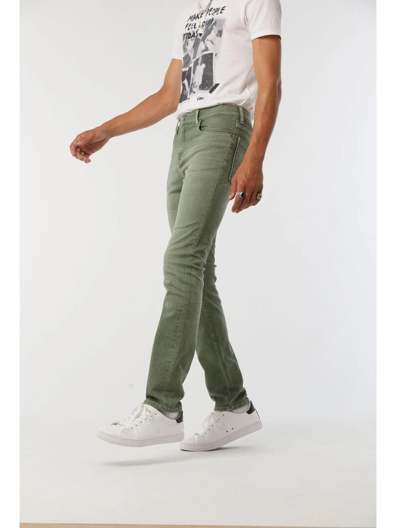 Lee Cooper   Pantalon coton slim LC030   Kaki