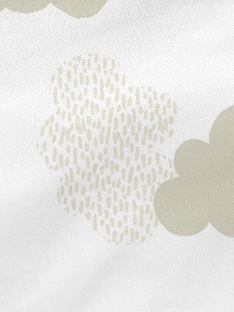 Coussin Clouds "Happyfriday"   Beige