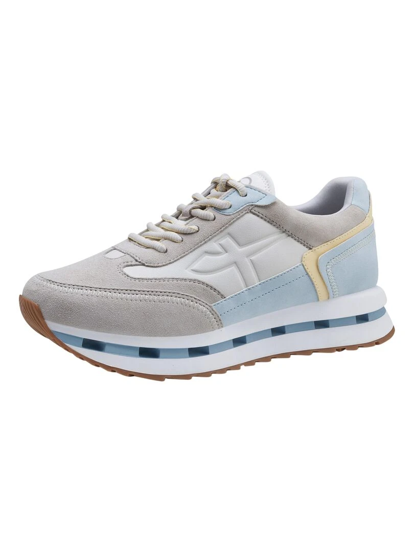 Basket Cuir Tamaris Comfort Lining   Gris clair