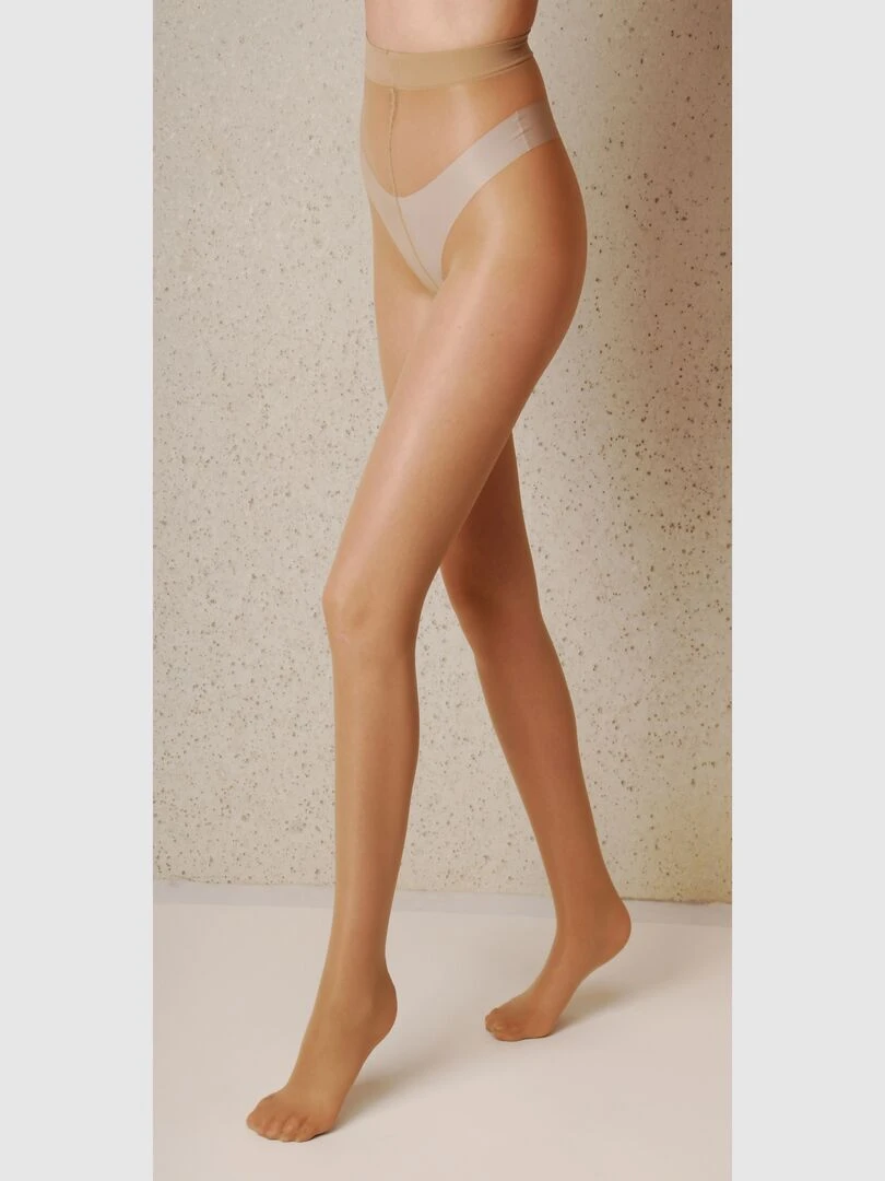 Comfortissimo 40den Collant avec compression graduèle Beige