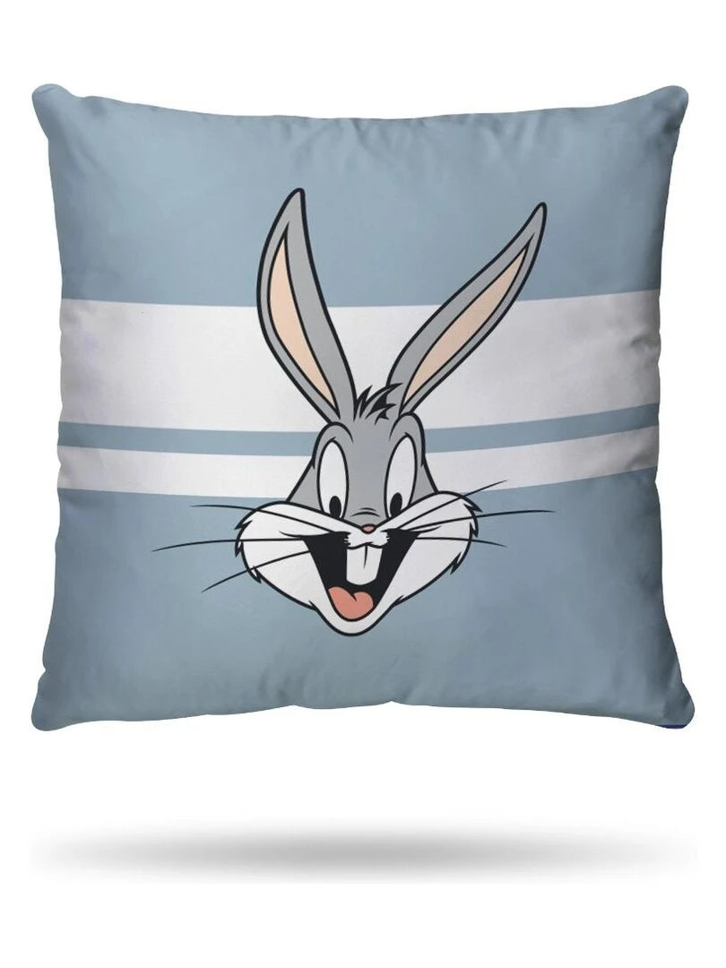 Housse de couette Looney Tunes Bugs Bunny 200x200 cm   100% Coton   Bleu