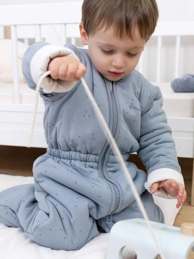 Bemini Gigoteuse 24 36 mois Pady jersey + jersey tog 3   Bleu gris