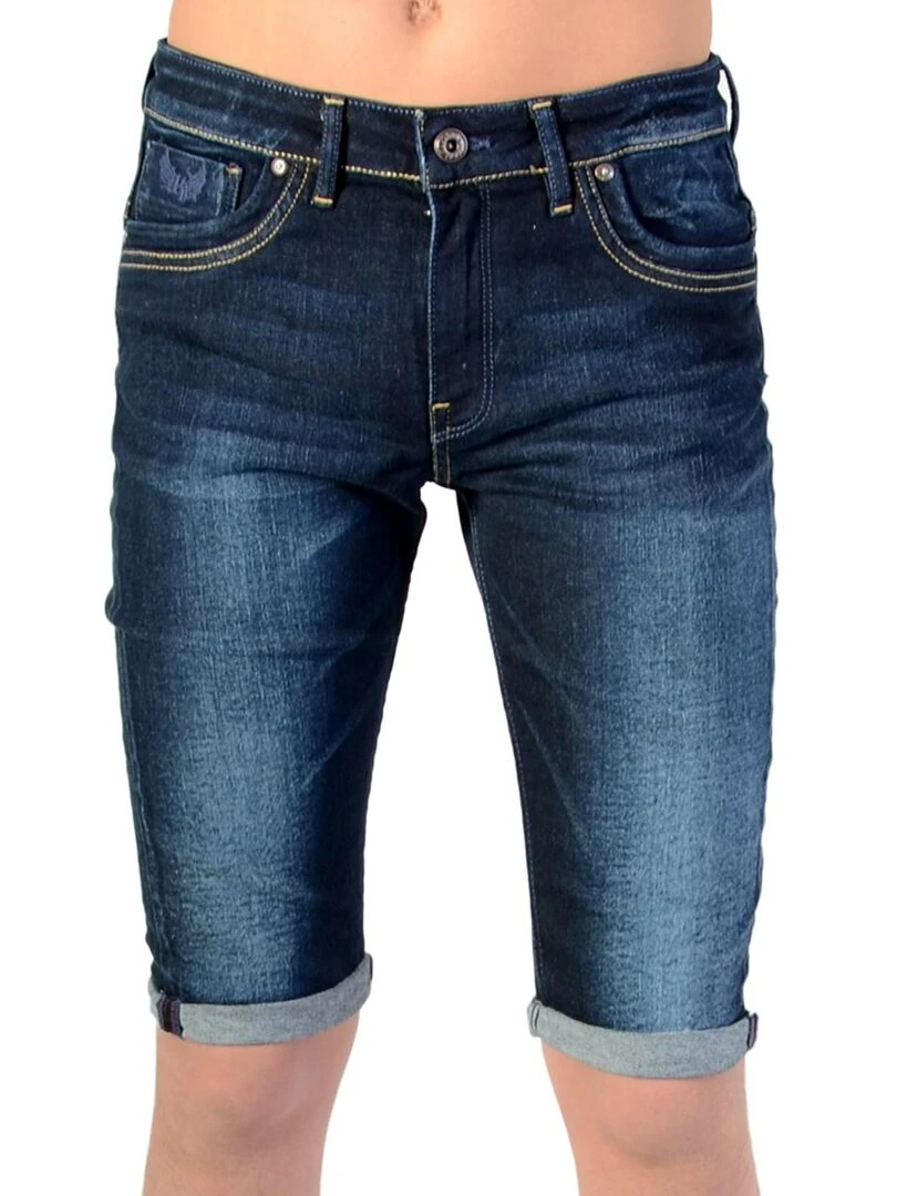 Bermuda Kaporal Enfant Rean Rags   Bleu