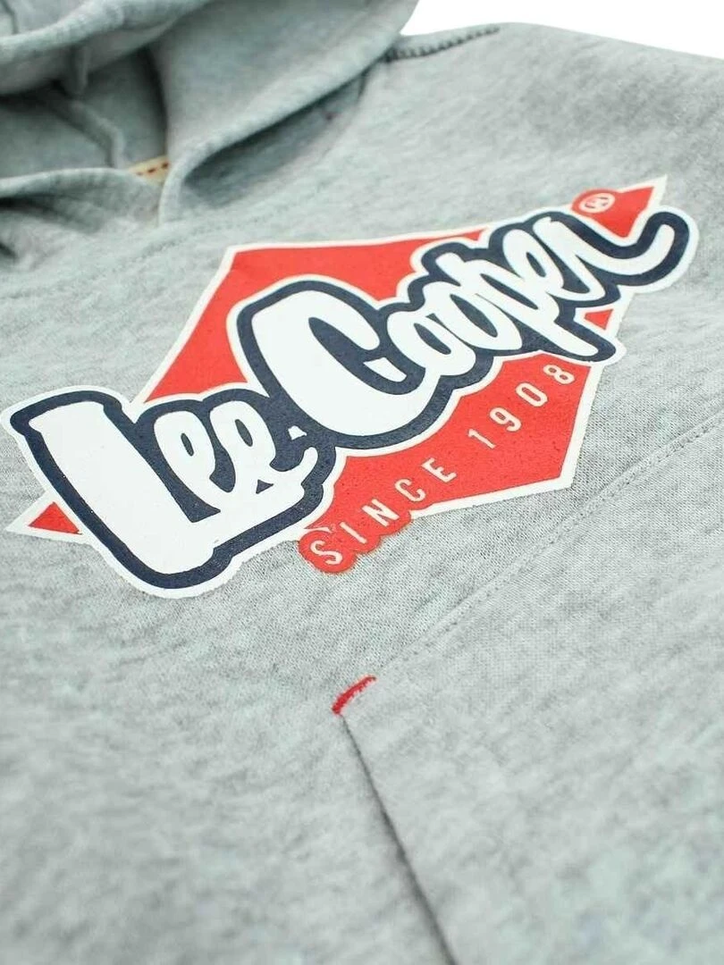 Lee Cooper   ​​Ensemble ​​Veste sweat pantalon bébé garçon Imprimé Lee Cooper   Gris