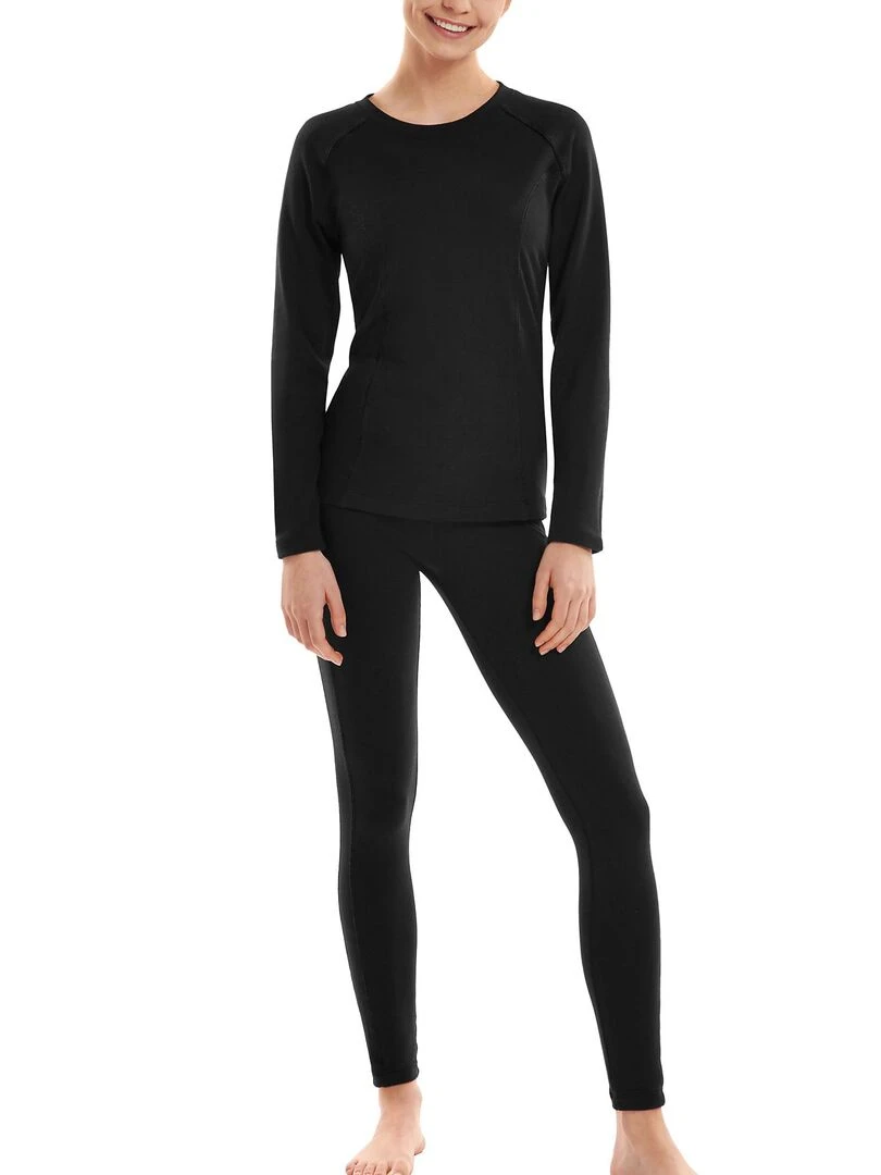 Top manches longues Youthful   Noir