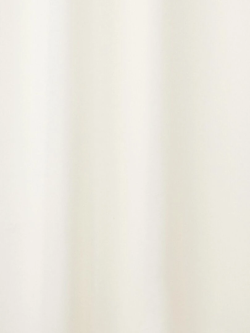 Rideau occultant uni coloré   Blanc