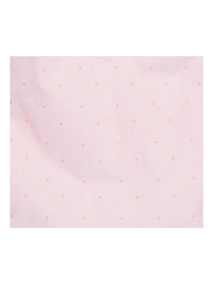 Panière de rangement tissu 31x39x31cm en coton Rose SAUTHON Rose